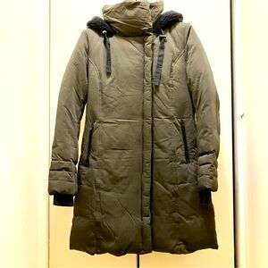Soia & Kyo Cedar Green Color Down Coat Puffer Jacket